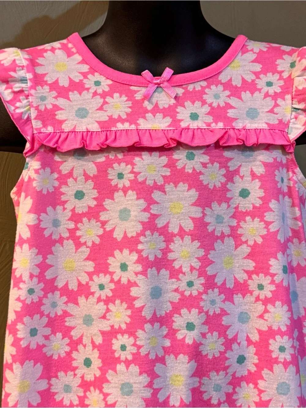 Lot of 3 Girls Dresses Sizes 5 & 6 Striped Polka Dot Floral Pink/Black/White